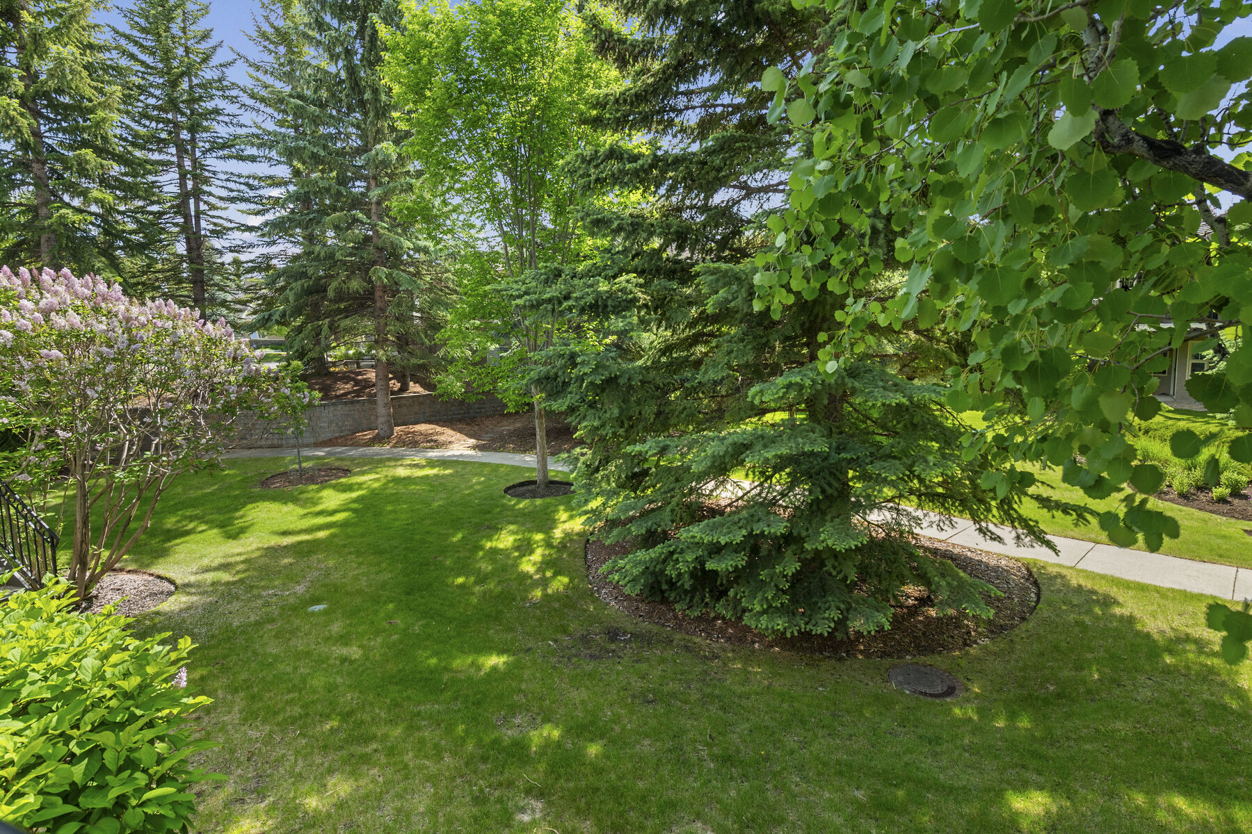Private back patio at 2025 Palermo Way SW